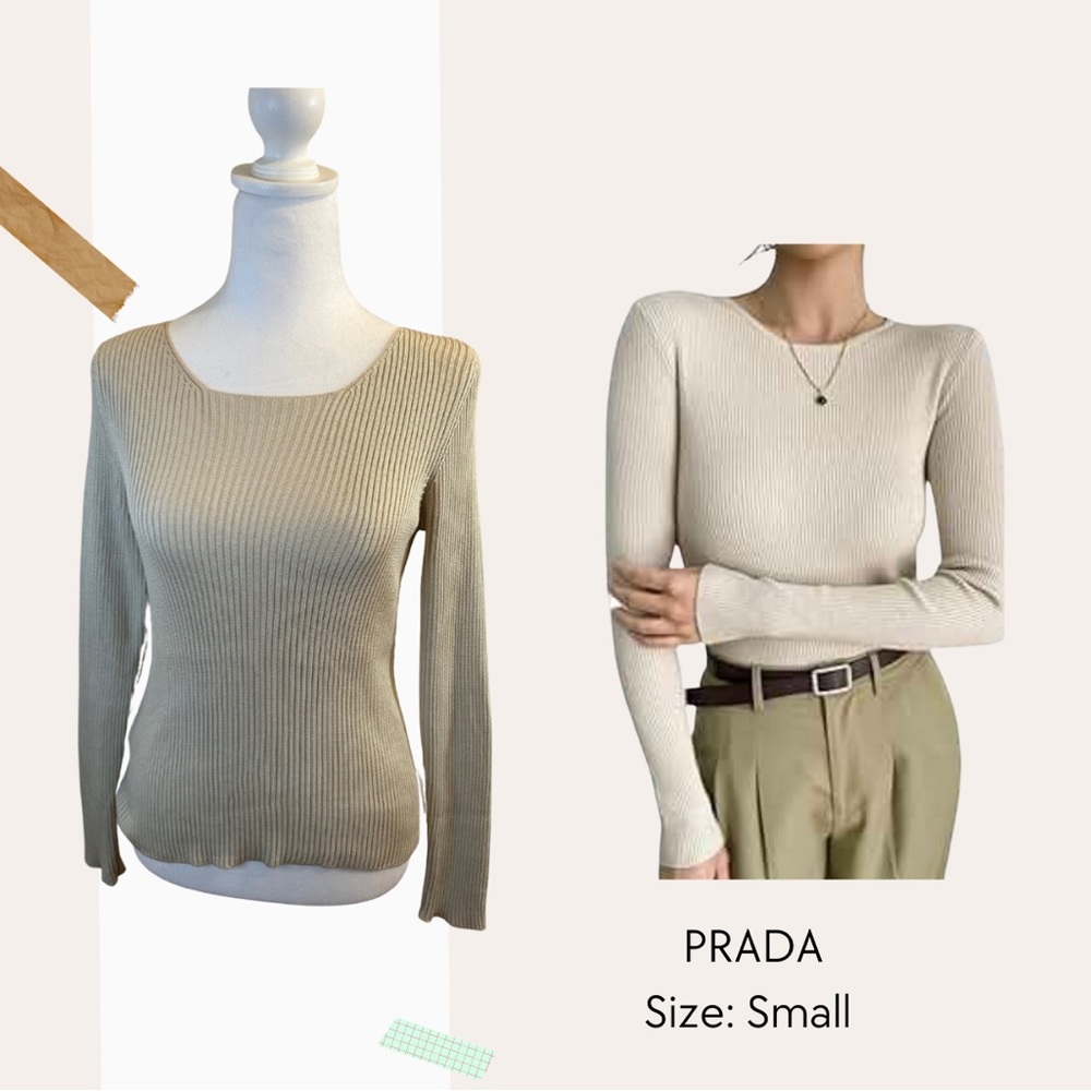 Prada knit top